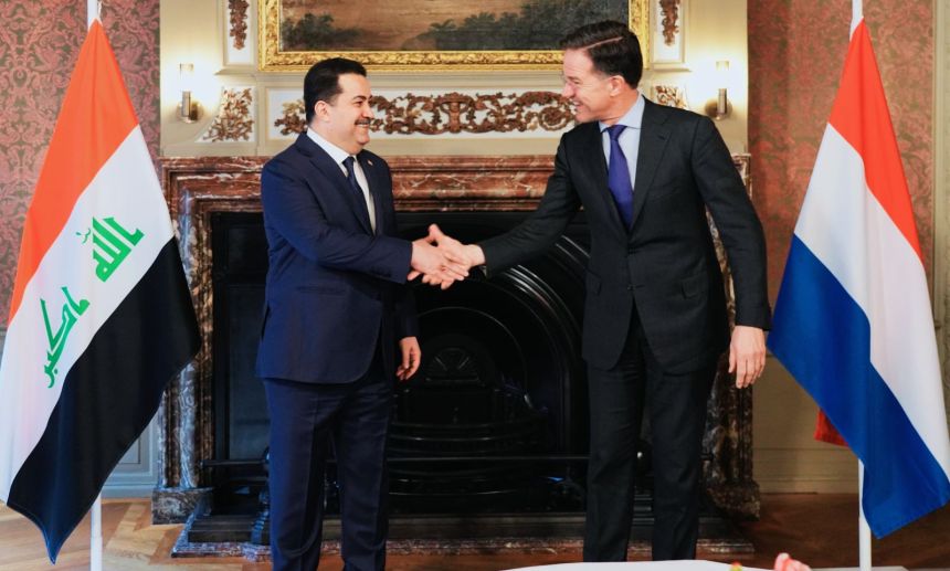 السوداني يجري مباحثات ثنائية شاملة مع نظيره الهولندي