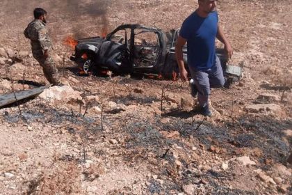 قصف جوي يستهدف مركبة في قضاء سنجار غربي نينوى