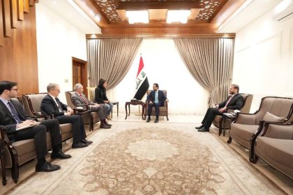 الحلبوسي يبحث مع سفيري أسبانيا وإيطاليا الأوضاع السياسية في العراق والمنطقة