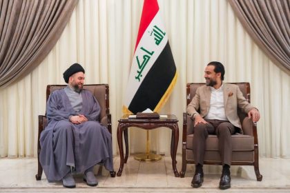 الحلبوسي يستقبل رئيس تحالف قوى الدولة السيد عمار الحكيم