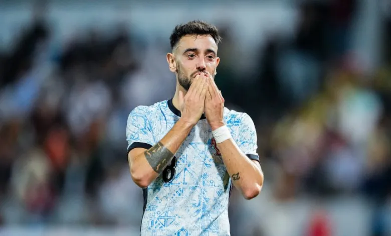 مفاجأة.. برونو فيرنانديز على طاولة برشلونة