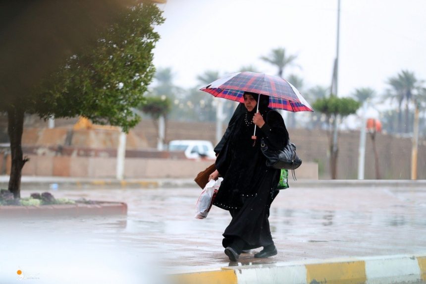 تعطيل الدوام المسائي للمدارس في المثنى وذي قار بسبب الأمطار