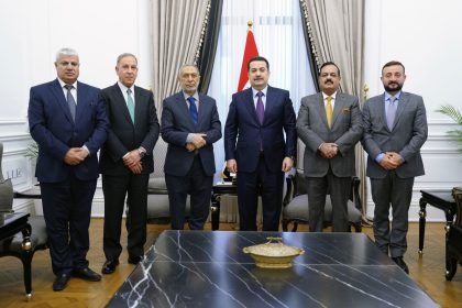 السوداني يستقبل أعضاء كتلة الصدارة البرلمانية