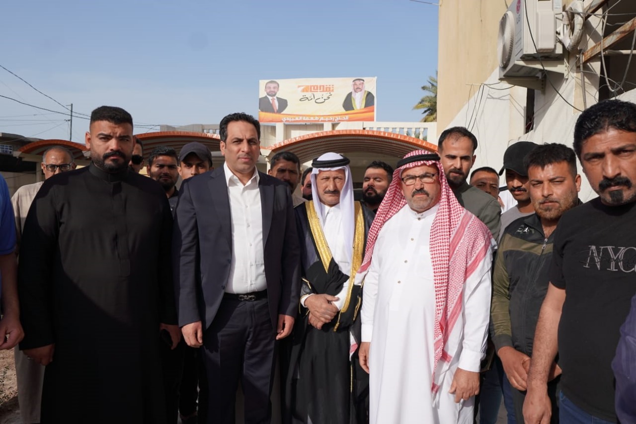 الجنابي يزور منطقة الرضوانية للوقوف على احتياجات وطلبات المواطنين