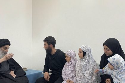 السيد السيستاني يبدي أسفه لعجز العالم أو تعاجزه عن إيقاف حرب الإبادة في غزة