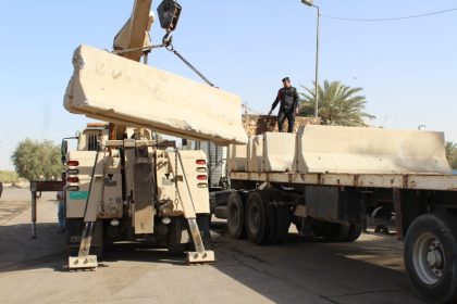 ‏قائد عمليات بغداد يعلن قرب رفع الكتل الكونكريتية من أمام السفارات