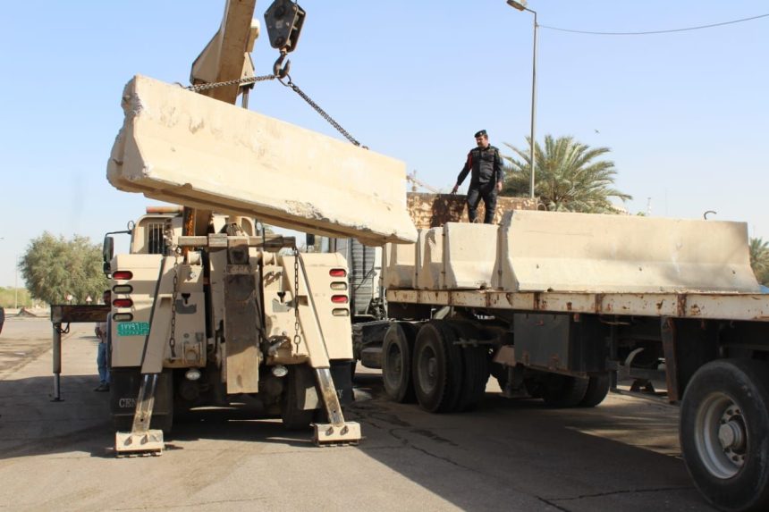 قائد عمليات بغداد يعلن قرب رفع الكتل الكونكريتية من أمام السفارات