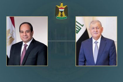 رئيس الجمهورية ونظيره المصري يؤكدان أهمية الوقف الفوري للحرب في غزة