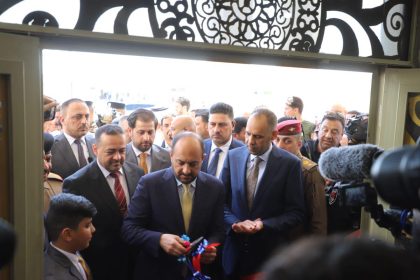 محافظ الأنبار يفتتح مبنى قائممقامية عامرية الصمود ويعقد اجتماعات مع مدراء الدوائر في القضاء