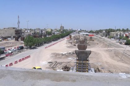 تأخر الانجاز وغياب الرقابة على مجسر الطوبجي يثير امتعاض المارة