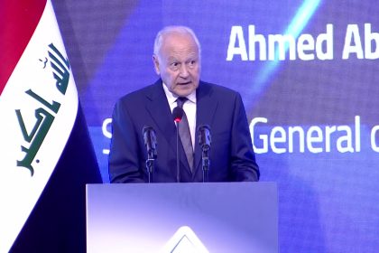 الأمين العام لجامعة الدول العربية: أثق أن مؤتمر بغداد الدولي للمياه سيحقق أهدافه