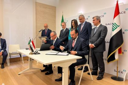 توقيع اتفاق بين العراق وإيطاليا لتمويل مشاريع صناعية بقيمة 700 مليون دولار