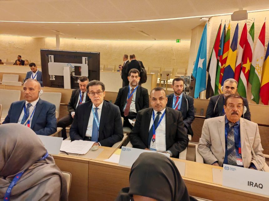 وفد العراق ينسحب من مؤتمر العمل الدولي في جنيف قبل بدء كلمة الكيان الإسرائيلي