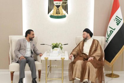 الرئيس الحلبوسي والحكيم يؤكدان على ضرورة العمل لإدامة الاستقرار المتحقق وتحويله لاستقرار دائم