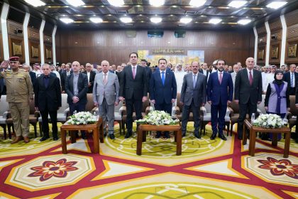 بحضور السوداني والرئيس الحلبوسي.. انطلاق فعاليات الاحتفال المركزي بالذكرى ١٥٥ لعيد الصحافة العراقية