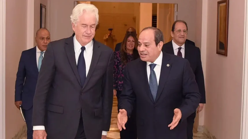 استئناف محادثات هدنة غزة في الدوحة والقاهرة بعد اجتماع السيسي وبيرنز