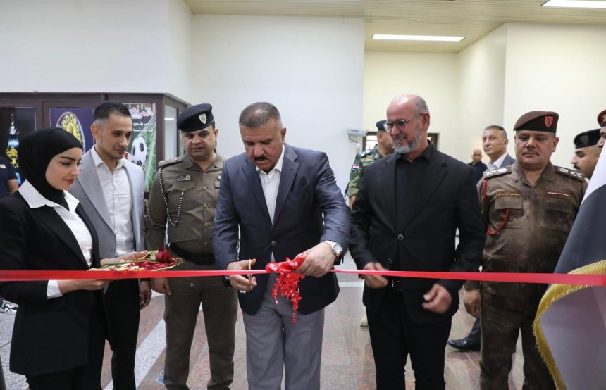 وزير الداخلية يفتتح الجواز الإلكتروني والفيزا الإلكترونية في محافظة البصرة