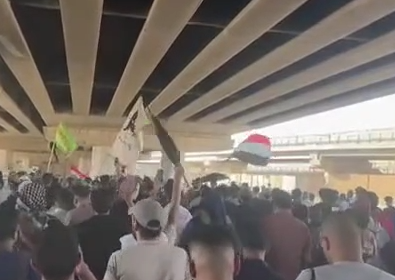 خريجو المهن الطبية يجددون تظاهراتهم في بغداد للمطالبة بالتعيين