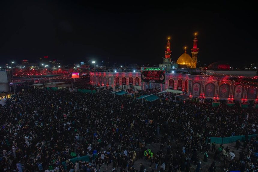 العتبة العباسية المقدسة: 21480525 زائراً أدوا زيارة أربعينية الإمام الحسين (ع)