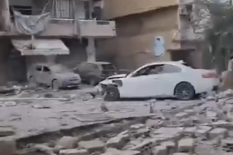 جيش الاحتلال يجدد غاراته على الضاحية الجنوبية لبيروت