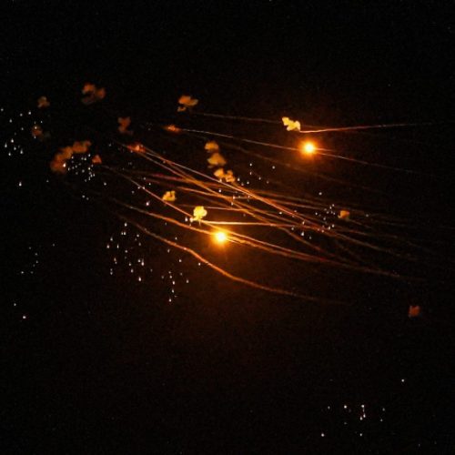 جيش الاحتلال الاسرائيلي يعلن اطلاق صواريخ من ايران تجاه اسرائيل