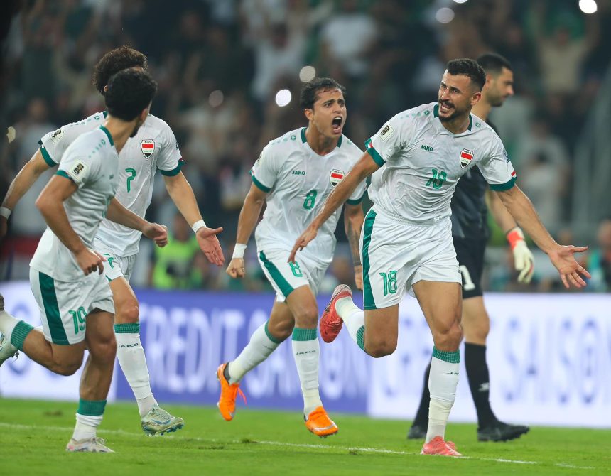 المنتخب العراقي يتغلب على نظيره الفلسطيني بهدف نظيف في تصفيات كأس العالم