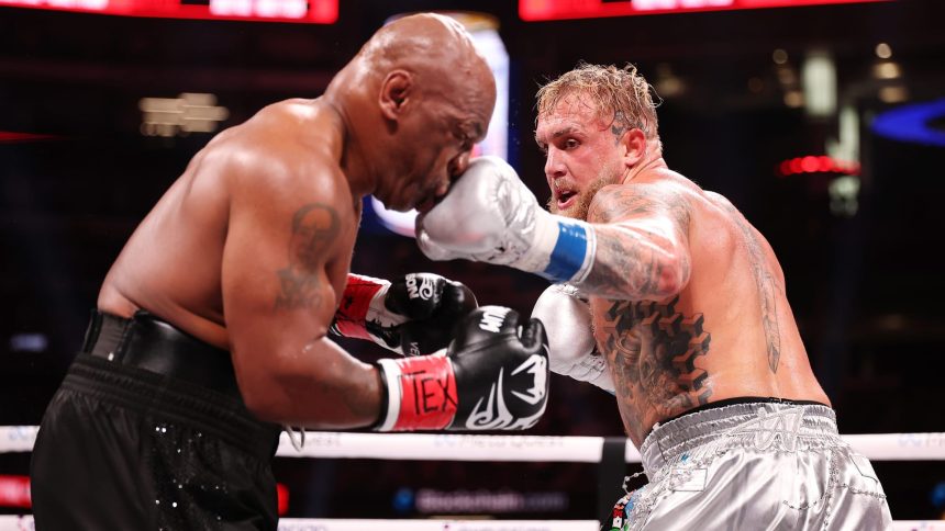 بعد العودة في سن 58.. مايك تايسون يخسر أمام جيل بول