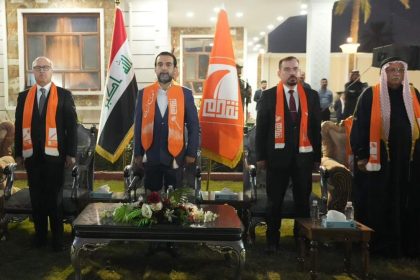 بالصور.. الرئيس الحلبوسي يحضر تجمعاً جماهيرياً لقبيلة المسارة الطائيين في بغداد