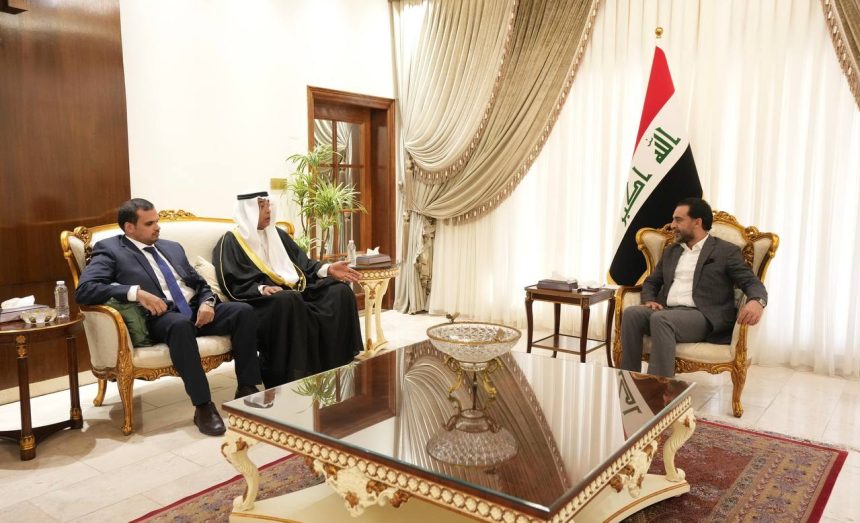 الرئيس الحلبوسي يبحث مع السفير الكويتي الجهود لعودة الأمن وإيقاف الحرب في غزة ولبنان