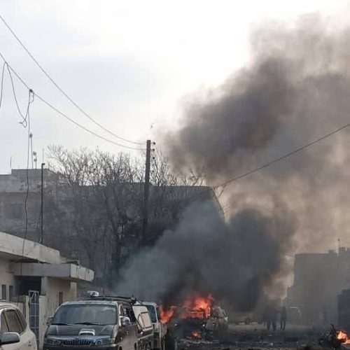 انفجار سيارة مفخخة في حلب شمال سوريا وأنباء عن سقوط ضحايا