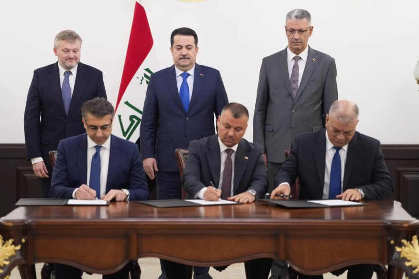 العراق يوقع عقدا مع شركة (BP) لتطوير وإنتاج حقول كركوك النفطية الأربعة