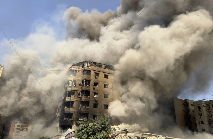 الجيش الإسرائيلي يعلن استهداف منشأة لتخزين المسيرات في الضاحية الجنوبية لبيروت