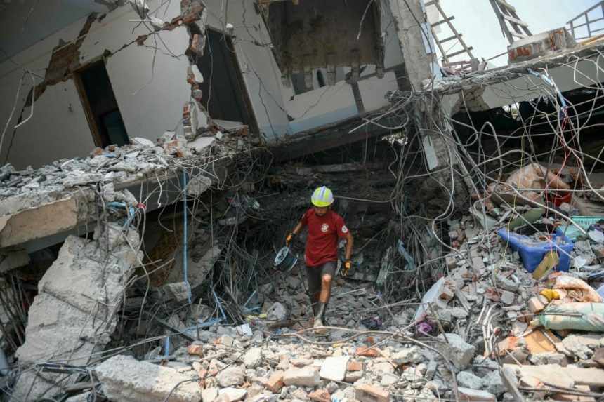 الأعنف منذ 100 عام.. حصيلة زلزال ميانمار تتخطى 1700 قتيل