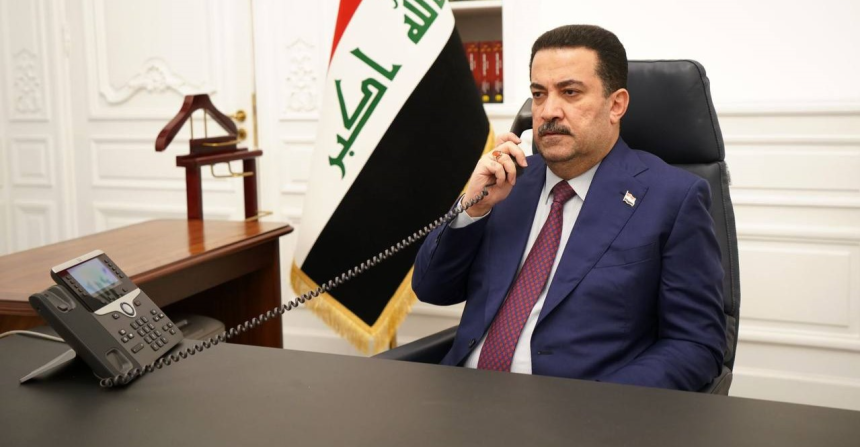 السوداني يتبادل التهاني مع الرئيس السوري أحمد الشرع بمناسبة عيد الفطر المبارك