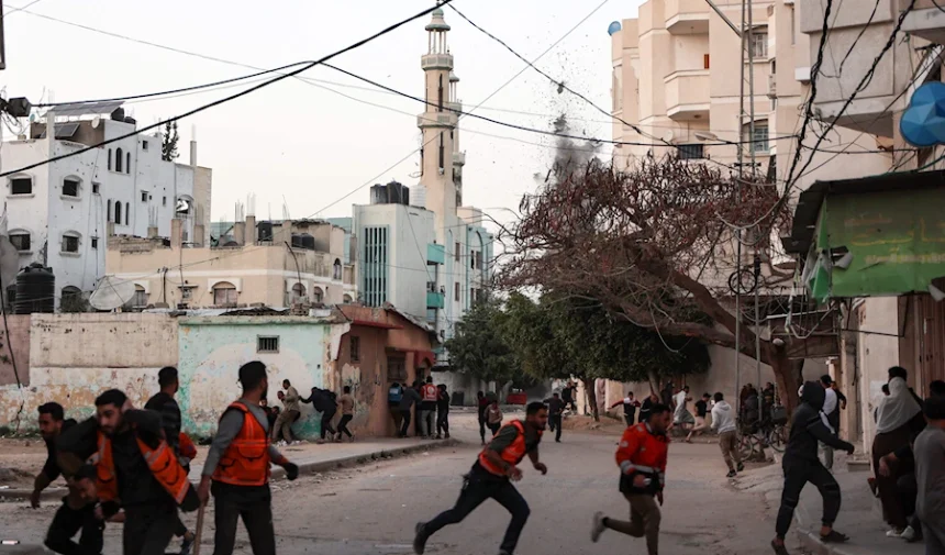 الجيش الاسرائيلي يعلن بدء عملية برية في حي الشجاعية شمالي قطاع غزة