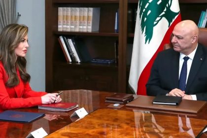 الرئاسة اللبنانية تكشف تفاصيل لقاء عون ونائبة المبعوث الأمريكي للشرق الأوسط