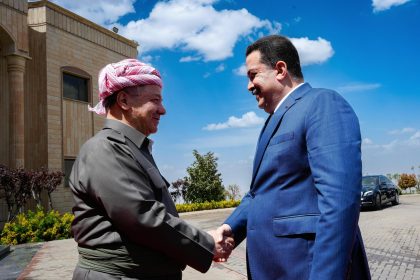 السوداني ومسعود بارزاني يؤكدان على التنسيق بين الأطراف العراقية لتجاوز الأزمات ومعالجة المشكلات