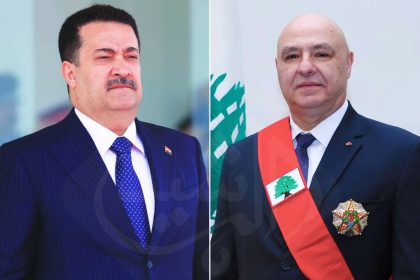 السوداني وعون يؤكدان على عمق العلاقات بين العراق ولبنان