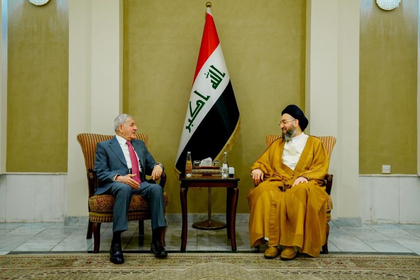 رئيسا الجمهورية وتيار الحكمة يؤكدان ضرورة دعم الإجراءات والسبل الكفيلة بإنجاح الانتخابات