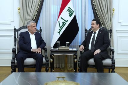 السوداني والعامري يؤكدان على إجراء الانتخابات في موعدها المقرر