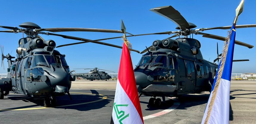 العراق يتعاقد مع فرنسا  لشراء 12 مروحية ورادارات للدفاع الجوي