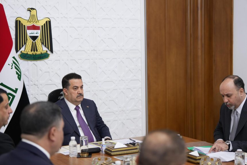 السوداني يوجّه بمباشرة الشركة المنفذة للبنى التحتية لمشروع مدينة الصدر الجديدة