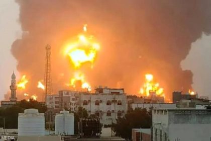 وسائل إعلام تابعة للحوثيين: 21 مصابًا جراء العدوان الأمريكي الإسرائيلي على الحديدة