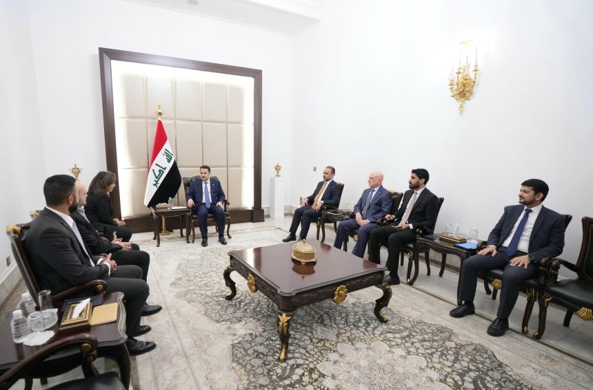 السوداني ووفد "ميتا" يؤكدان على التنسيق في إدارة منصّات التواصل ومدّ كيبل ضوئي عبر العراق