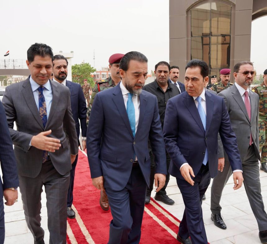 رئيس حزب تقدم الرئيس محمد الحلبوسي يلتقي محافظ نينوى ويبحثان دعم عجلة الإعمار