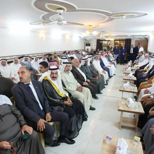 بالصور.. رئيس حزب تقدم الرئيس محمد الحلبوسي يجري جولةً في نينوى ويزور عدداً من الوجهاء والأعيان