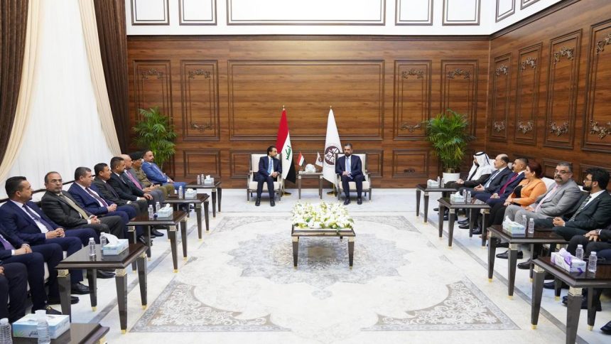 الرئيس الحلبوسي يبحث الاوضاع في كركوك ويؤكد اهمية الحفاظ على أمن واستقرار المحافظة