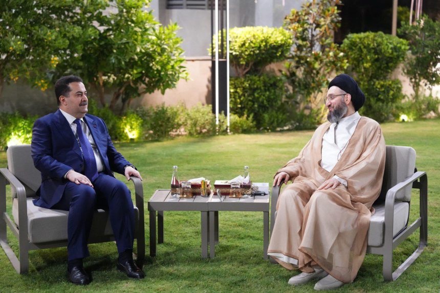 السوداني والحكيم يبحثان الاستعدادات الجارية لاستضافة القمة العربية في بغداد