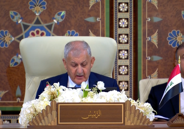 رئيس الجمهورية: العراق يؤكد حرصه الراسخ على دعم الأمن والاستقرار في الدول العربية ولا يمكن تجزئة أمننـا المشترك