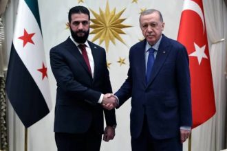 أردوغان يجري محادثات مع الشرع في اسطنبول